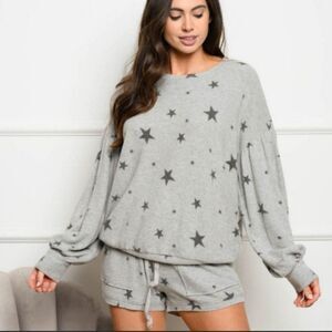 Euphoria Stars Top and Shorts Set